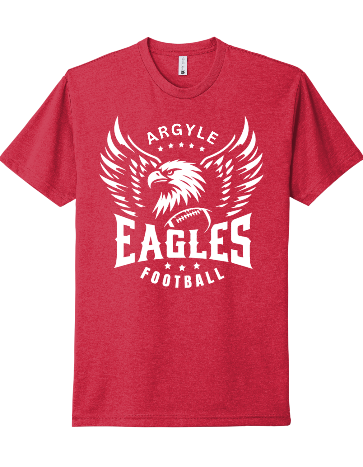 Argyle Football (white) Youth-Adult Sizes 3 Colors Available