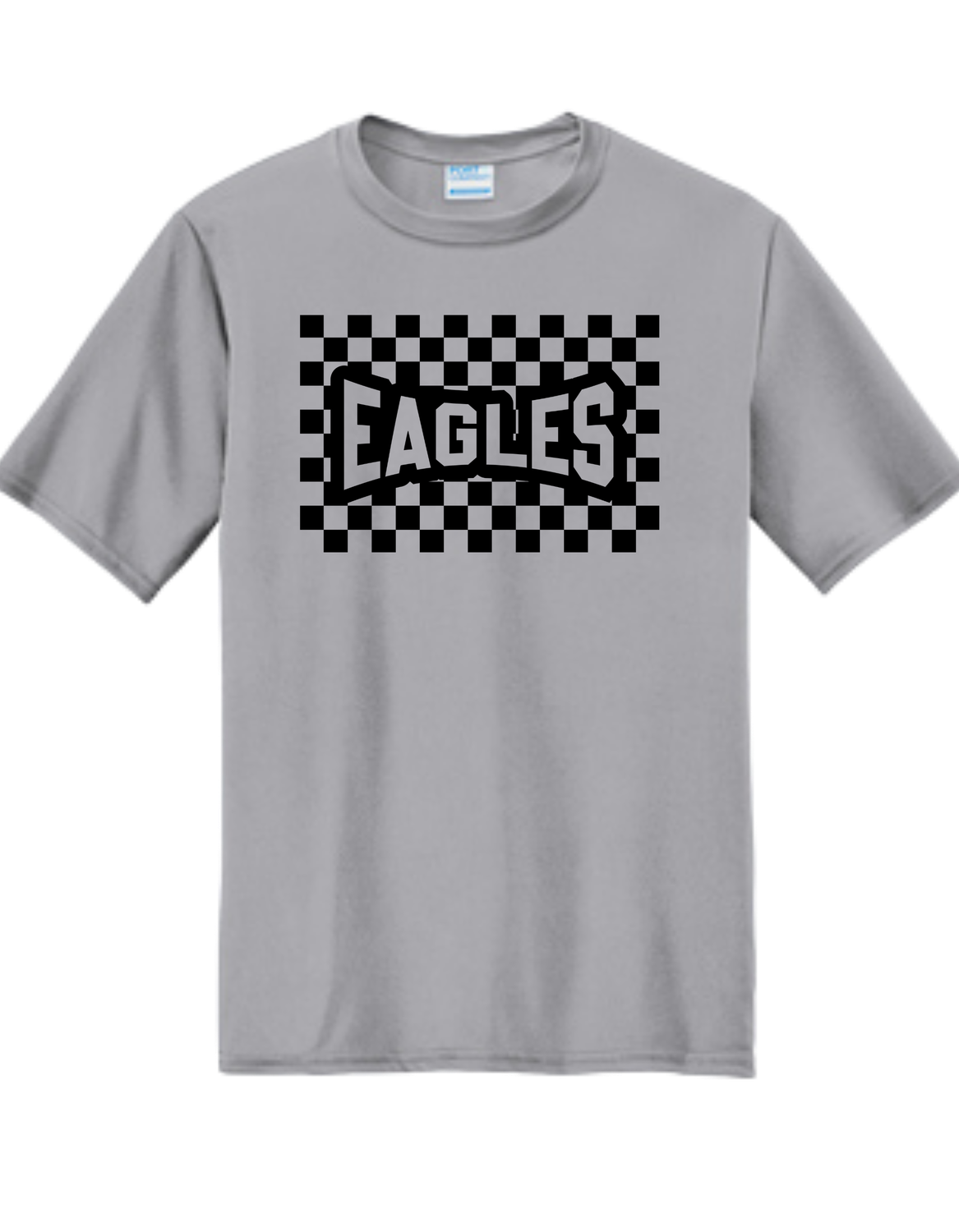 Performance Wear Checkered Eagles Youth-Adult Sizes 3 Colors Available