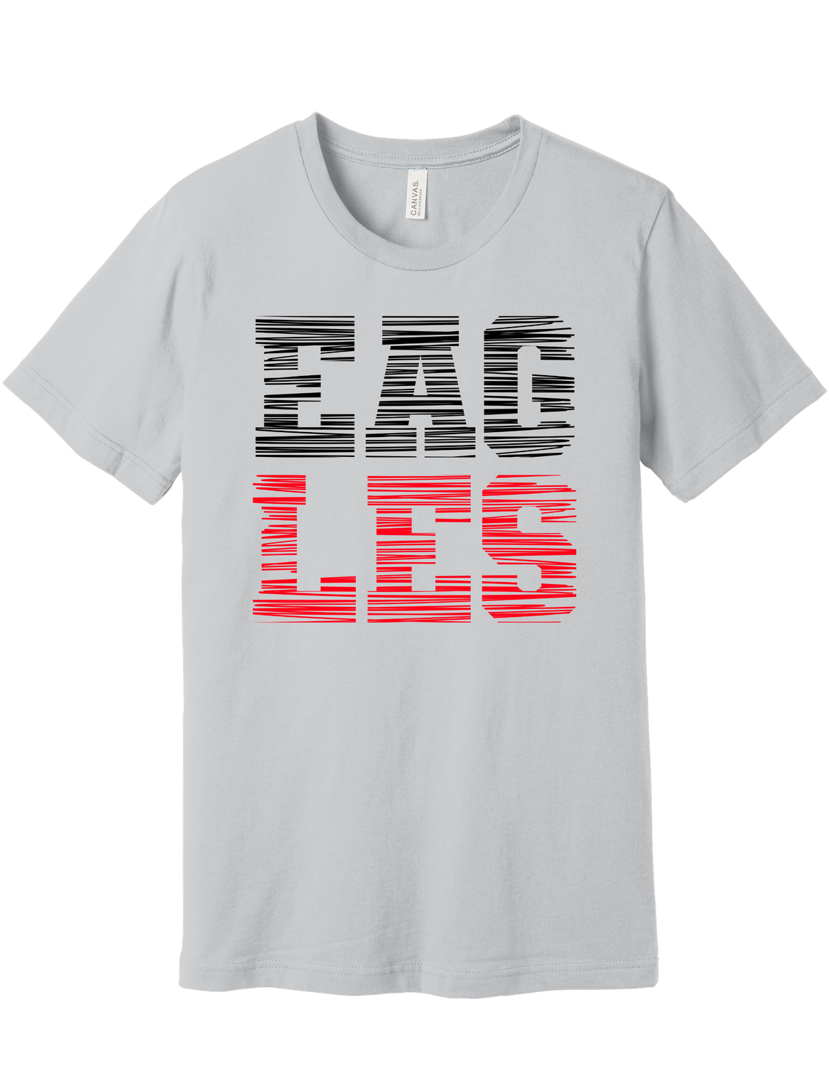 Bella Canvas Eagles Strips Youth-Adult Sizes 2 Colors Available