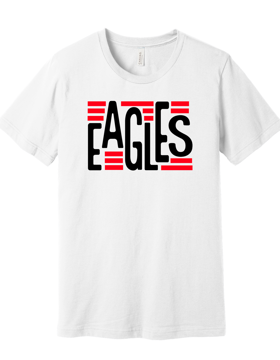 Bella Canvas Eagles Lines Youth-Adult Sizes 2 Colors Available