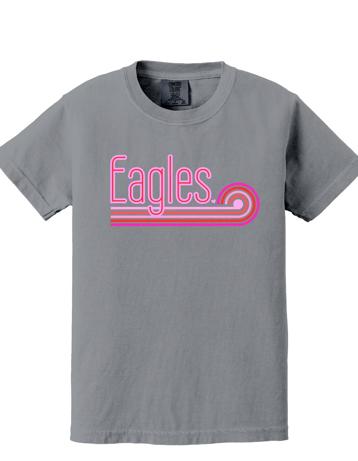 Bella Canvas Pink Eagles Youth-Adult Sizes 3 Colors Available