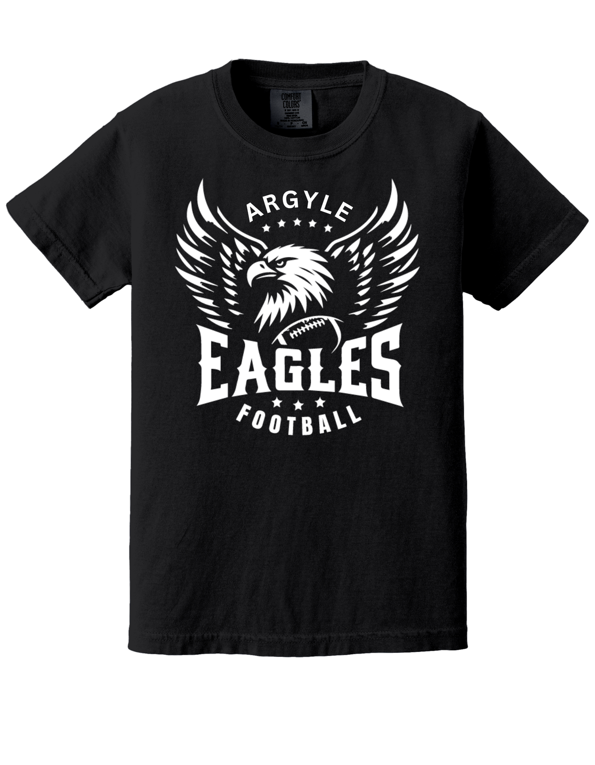 Bella Canvas Argyle Football (white) Youth-Adult Sizes 2 Colors Available