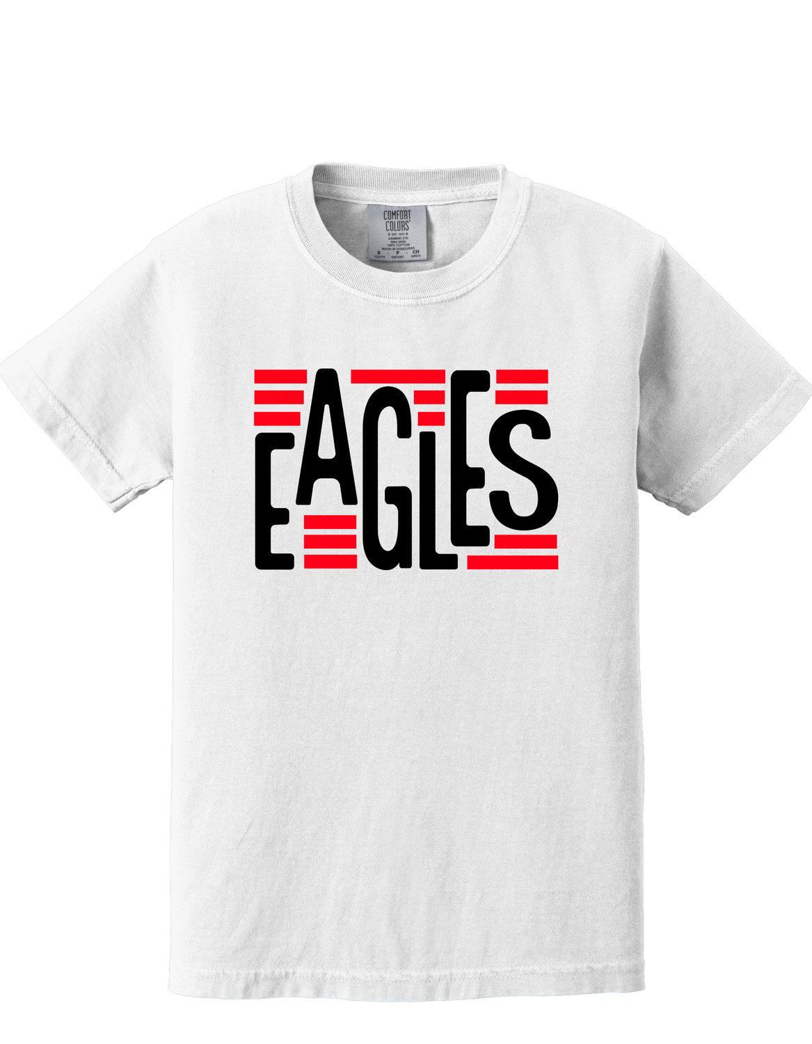 Bella Canvas Eagles Lines Youth-Adult Sizes 2 Colors Available