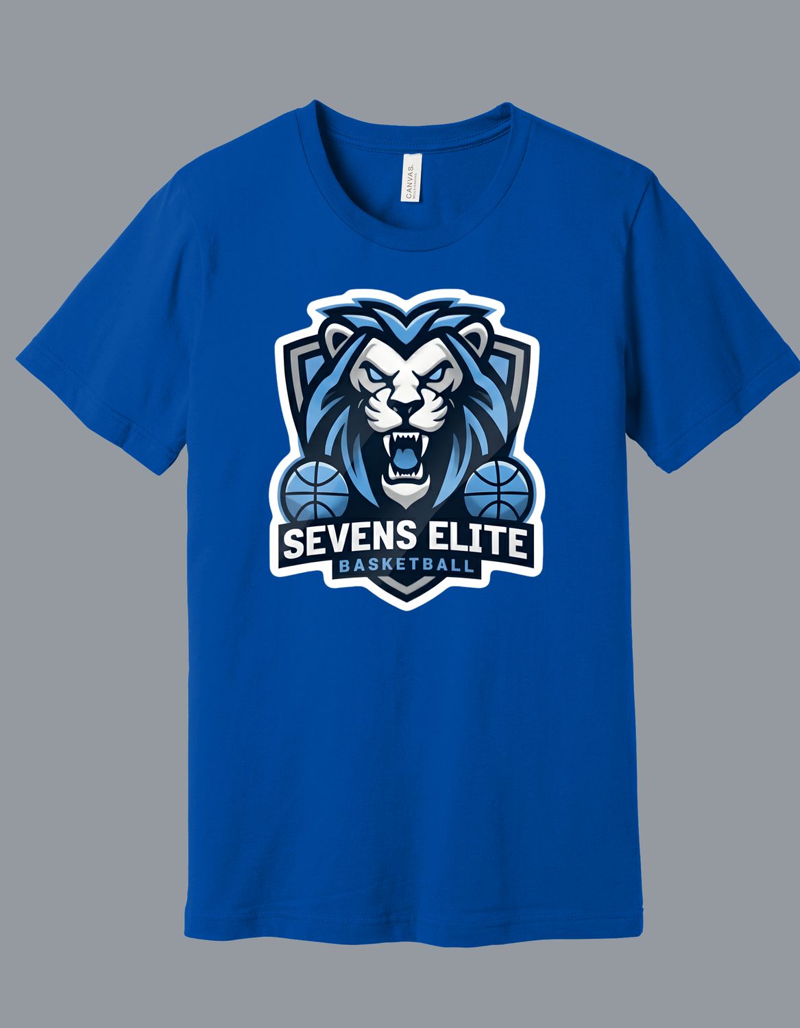 Sevens Elite Boys Bella Canvas 100% Cotton 2 Colors Available Youth-Adult Sizes