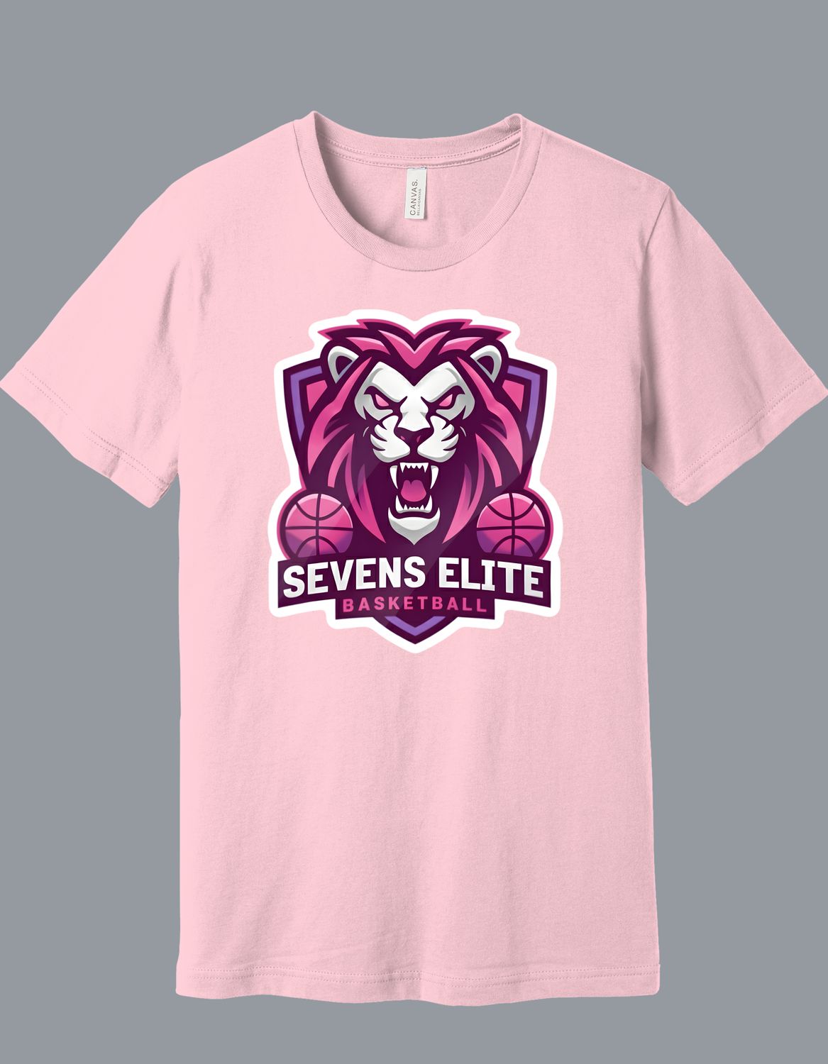 Sevens Elite Girls Bella Canvas 100% Cotton 2 Colors Available Youth-Adult Sizes