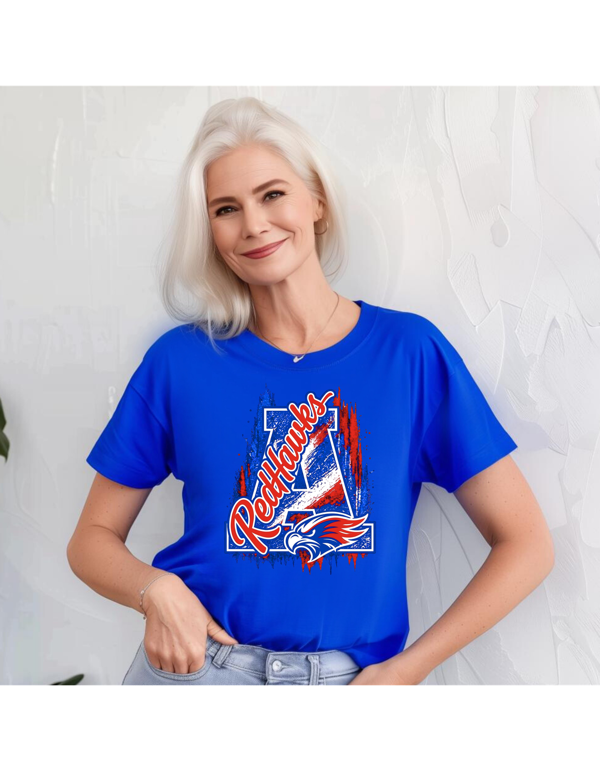 Bella Cotton A Redhawks 5 Colors Available Adult Sizes