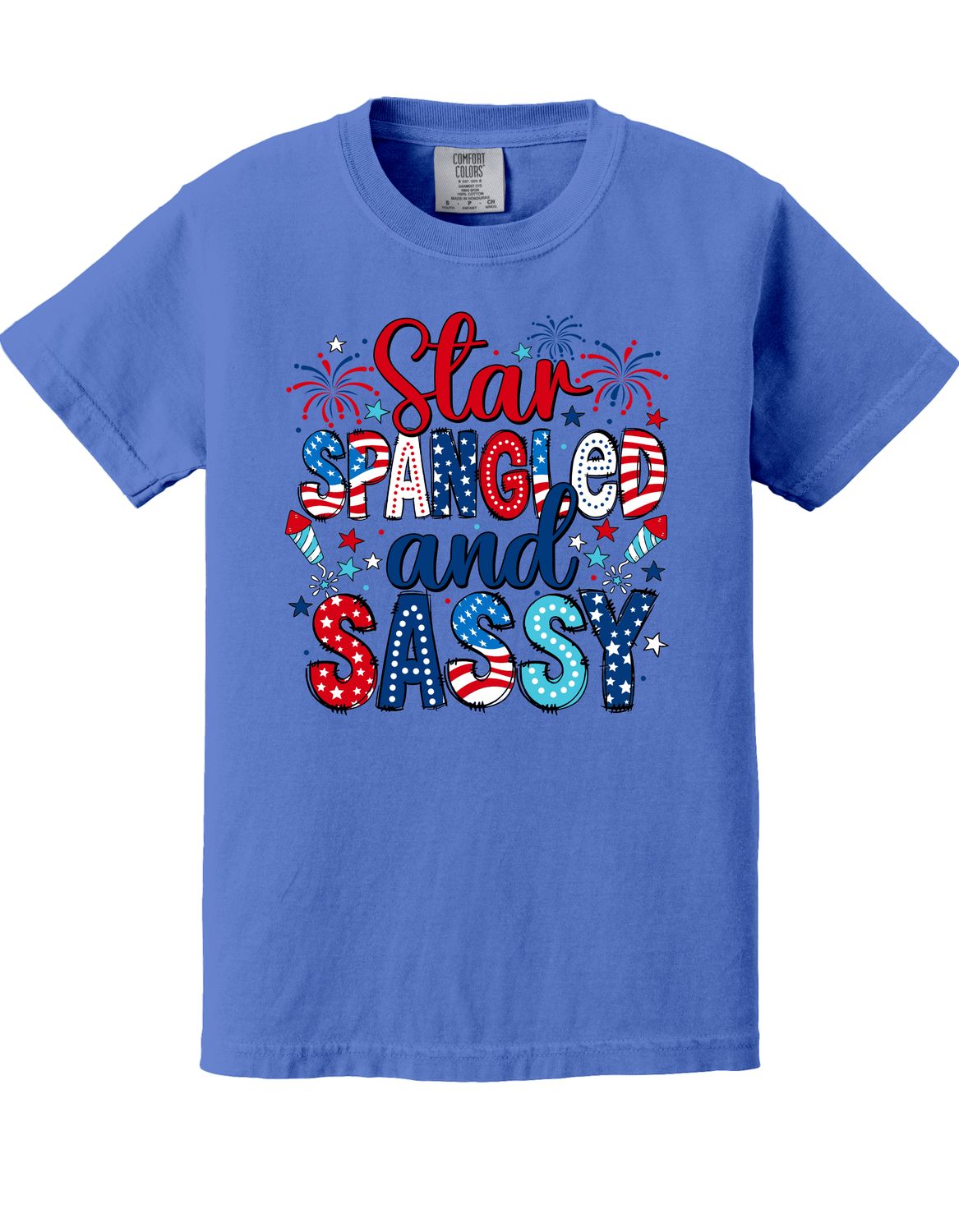 Star Spangled 4 Colors Available Adult Sozes