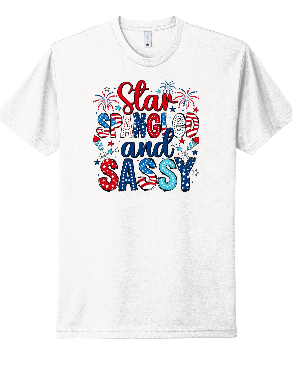Star Spangled 4 Colors Adult Sizes