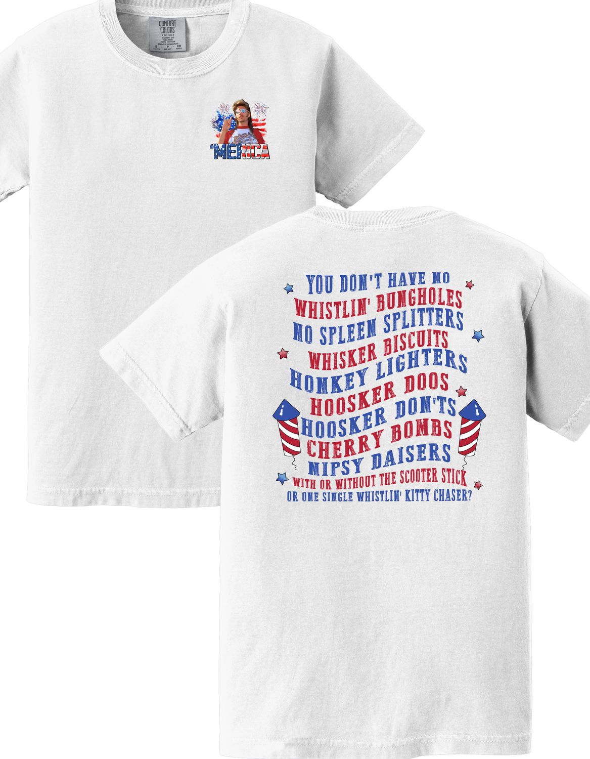 Merica 4 Colors Available Adult Sizes