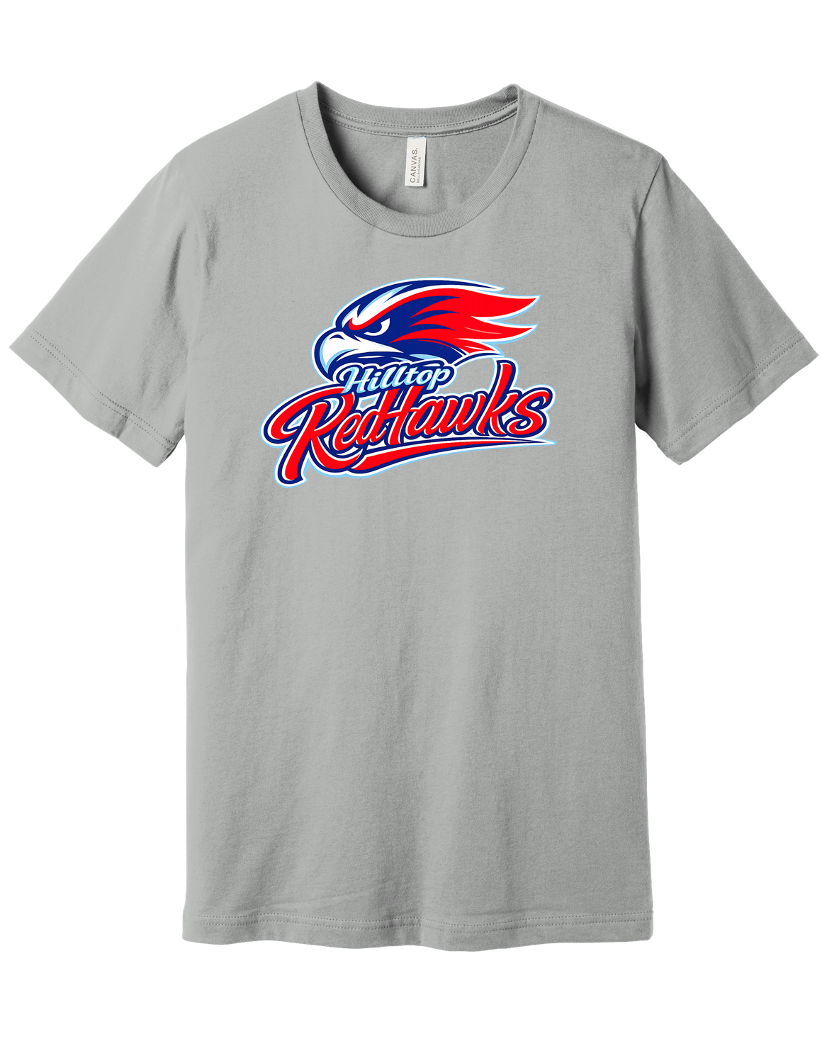 Bella 100% Cotton Hilltop RedHawks 5 Different Colors Available Youth Sizes