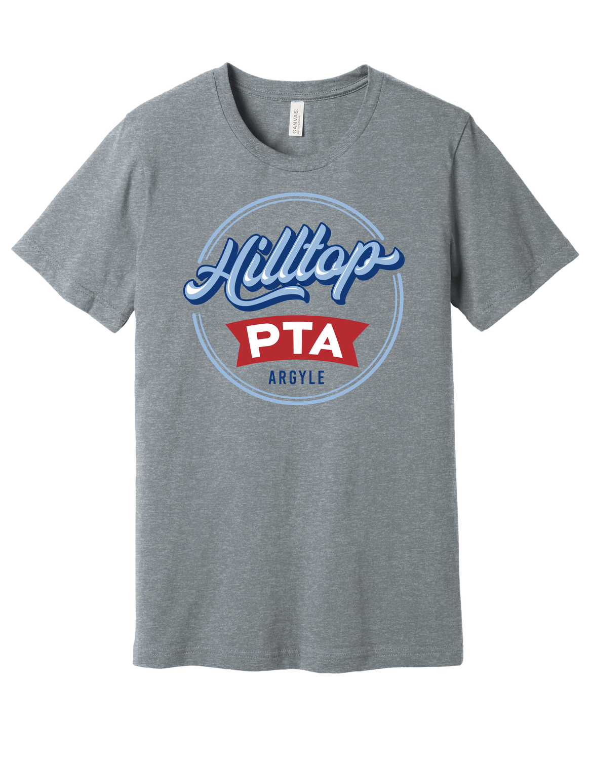 Bella 52/48 Blend Hilltop PTA 7 Different Colors Available Adult &amp; Youth Sizes