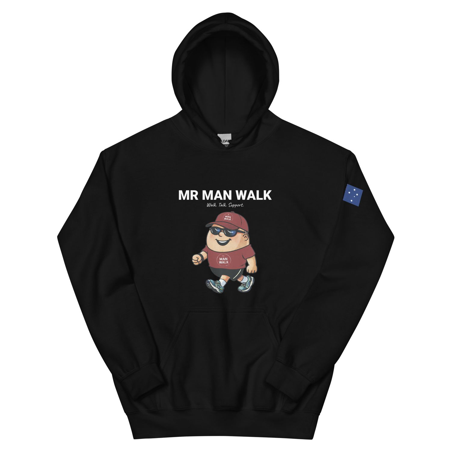 Man Walk - Heavyweight  Hoodie