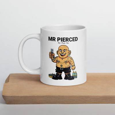 Mr Pierced Coffee Mug