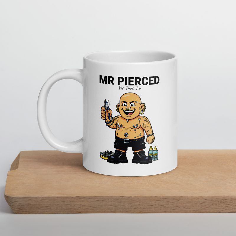 Mr Pierced Coffee Mug