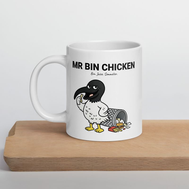 Mr Bin Chicken Coffee Mug