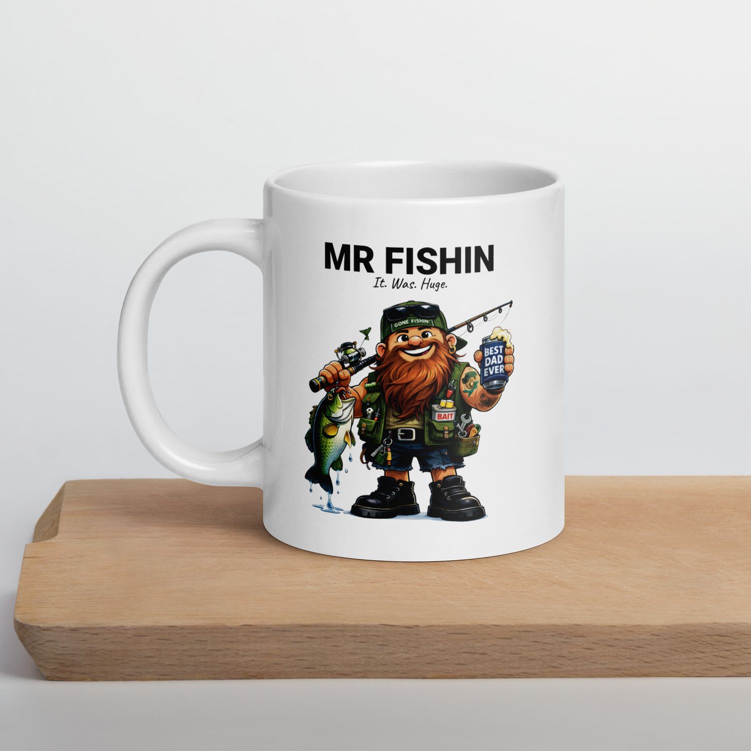 Mr Fishin Coffee Mug