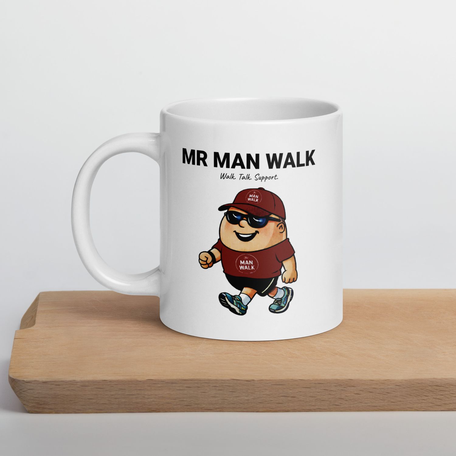 Mr Man Walk Coffee Mug