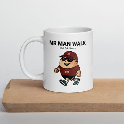 Mr Man Walk Coffee Mug