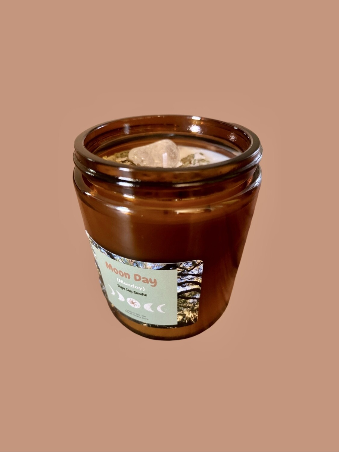 Moon Day Candle