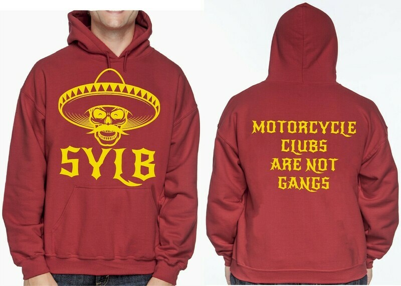 SYLB NOT GANGS HOODIE RED