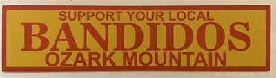 Sticker Support  OM 5&quot;X 1.25&quot;
