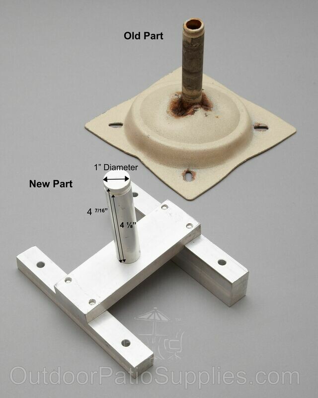 30-931 | Heavy Duty Angled Swivel Seat Post