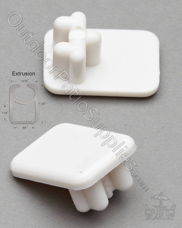 30-313 | 13/16” x 1 1/18” sling rail end cap