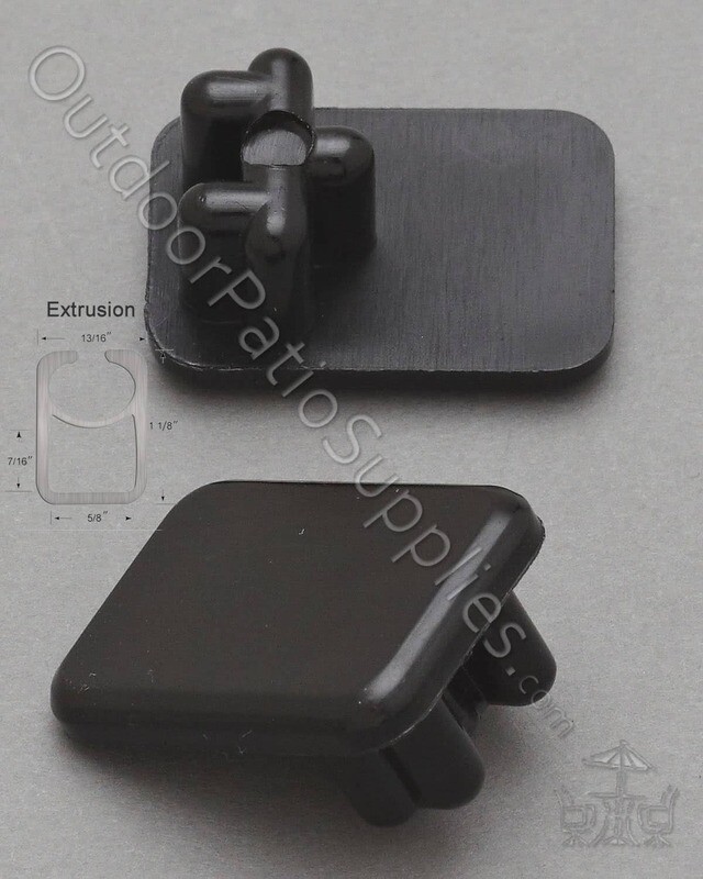 30-313B | 13/16” x 1 1/18” sling rail end cap