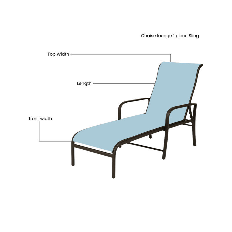 Chaise Lounge - 1 Piece Sling