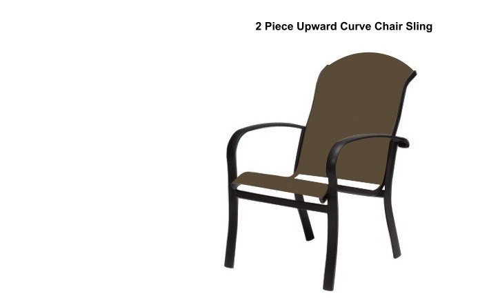 Upward Curve Chair - 2 Piece Custom Sling