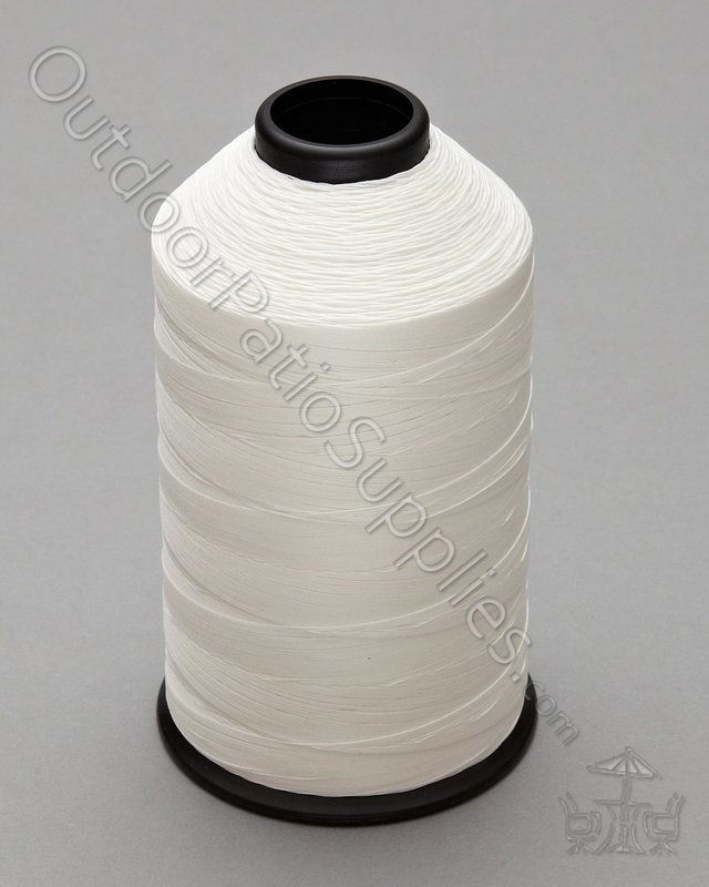 EH-201 | 0.5 LB White Nylon Thread Spool