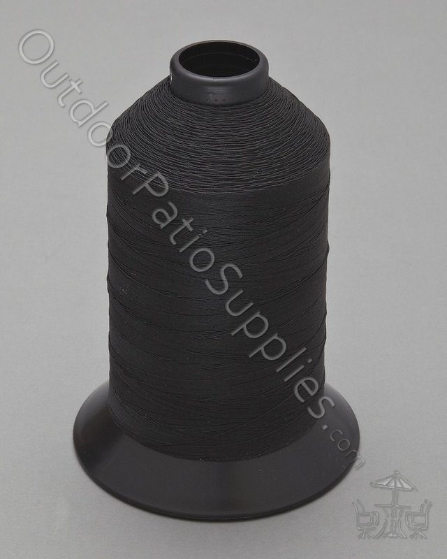 EH-221 | 0.5 LB Black Nylon Thread Spool