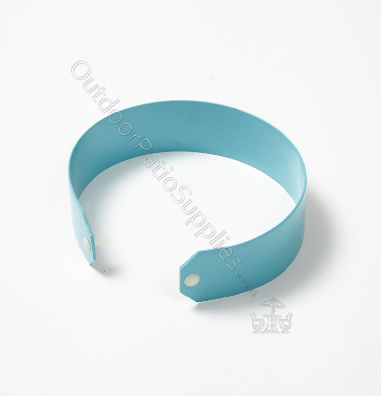 2” Precut vinyl strap with plastic rivet