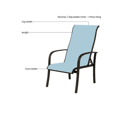 Recliner / Adjustable Chair Slings