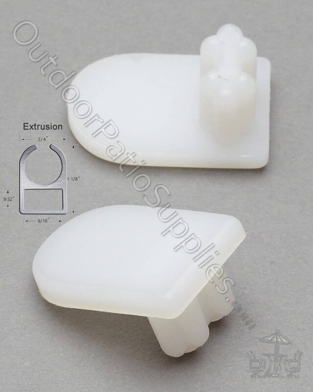 30-310 | 1 ¼” x ¾” Half oval sling insert