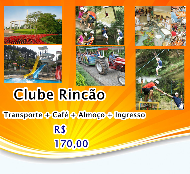 Excursão Rincao Club Park e Lazer 26/03/2017