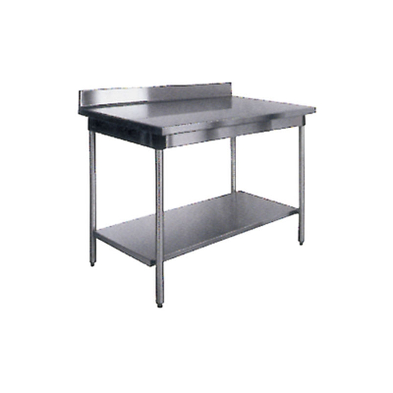 TABLE INOX AVEC DOSSERET