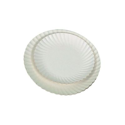ASSIETTE CARTON BLANC IMPERGRAS