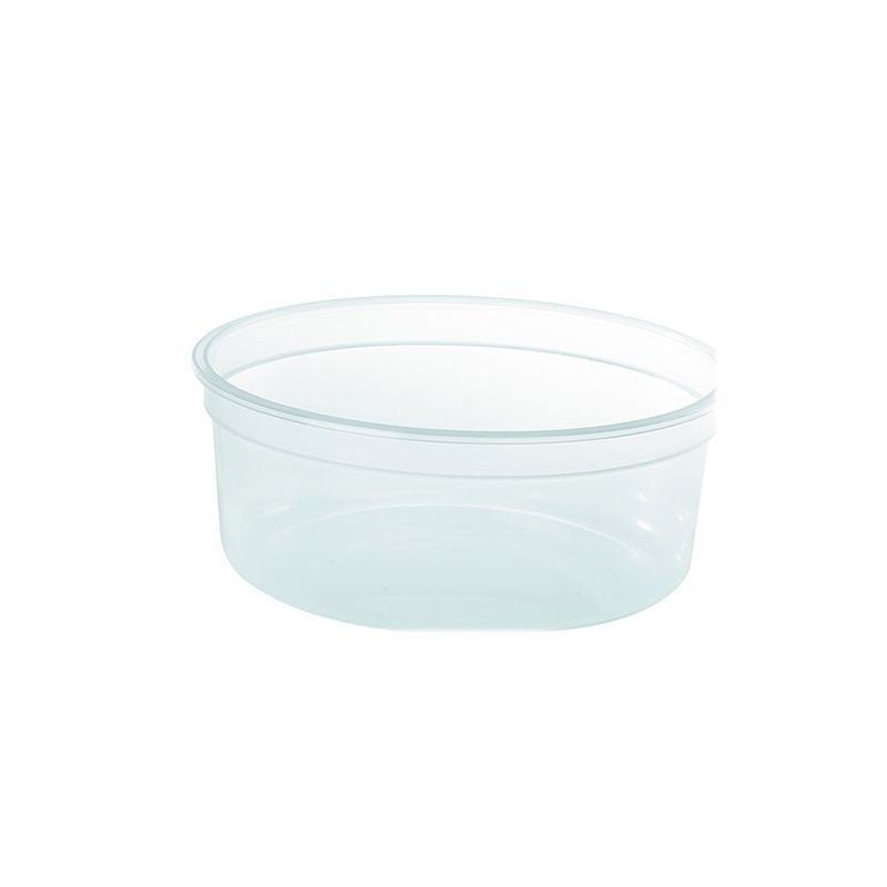 POT PLASTIQUE TRANSLUCIDE