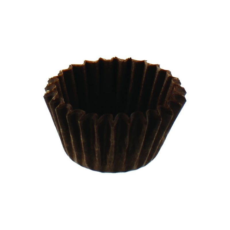 CAISSETTE PAPIER CRISTAL BRUN