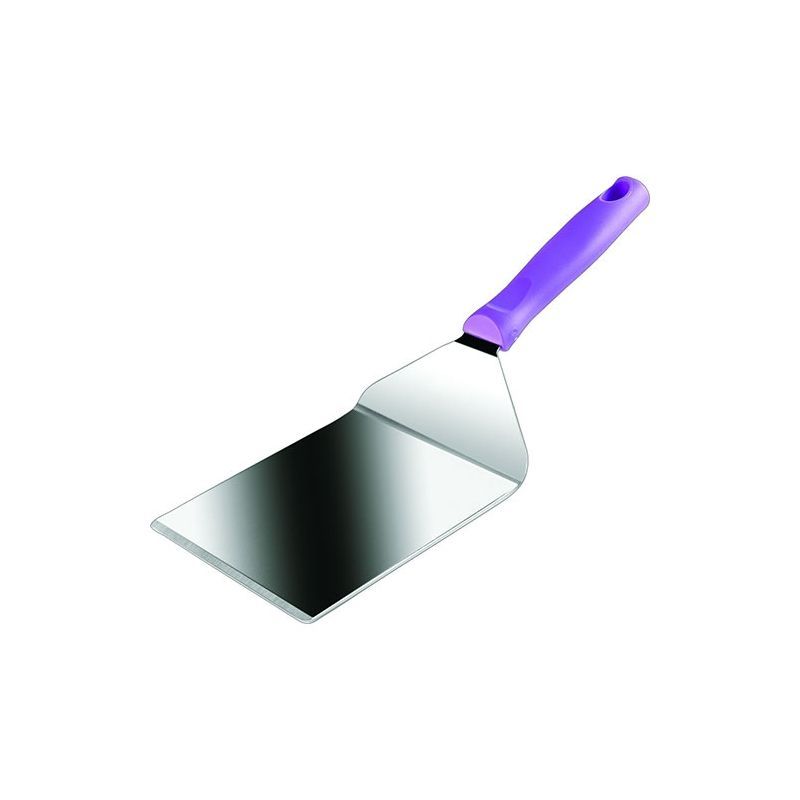 SPATULE RECTANGULAIRE XL INOX - Manche violet