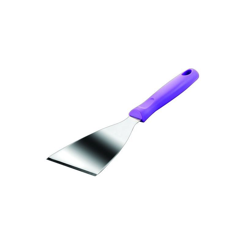 SPATULE TRIANGULAIRE INOX - Manche violet