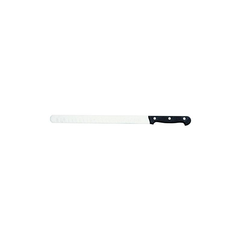 COUTEAU A JAMBON- LAME ETROITE ALVEOLEE