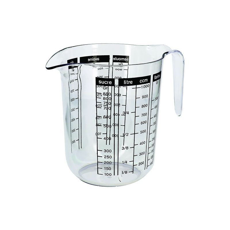 POT GRADUE 1 LITRE OU 2.5 LITRES