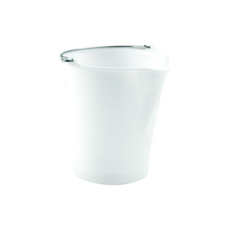 SEAU PLASTIQUE - Anse inox