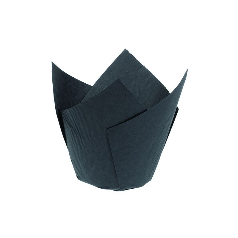 CAISSETTES PAPIER TULICUP NOIRE