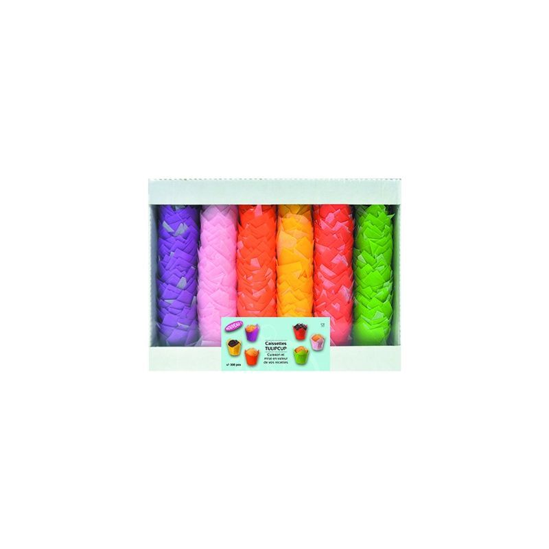 CAISSETTES PAPIER TULICUP ASSORTIES