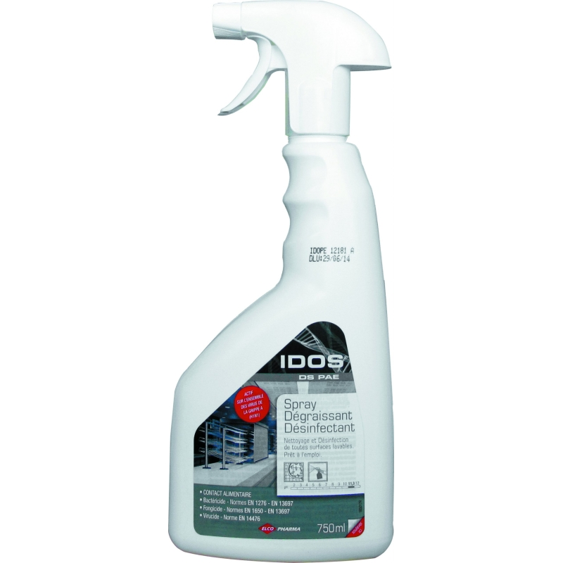 DETERGENT DEGRAISSANT DESINFECTANT