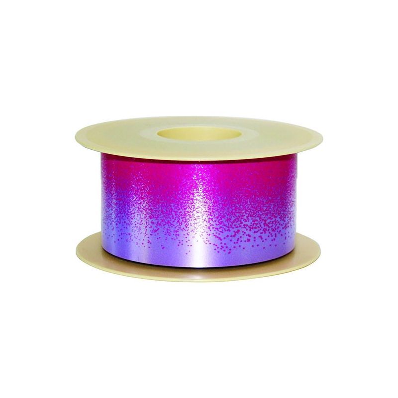 RUBAN CHARLOTTE FUSCHIA/PARME