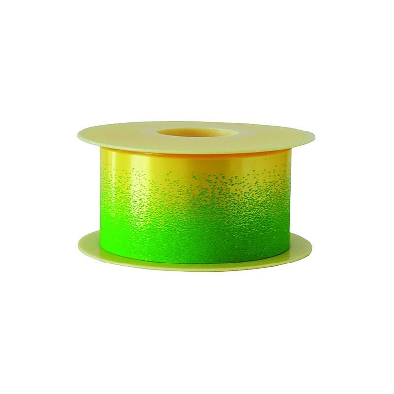 RUBAN CHARLOTTE JAUNE/VERT
